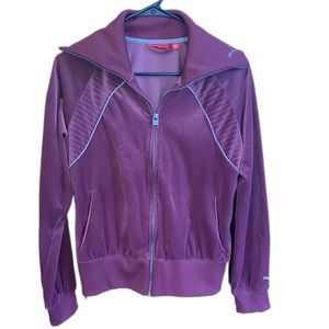 Puma Velour Fitted Track Jacket